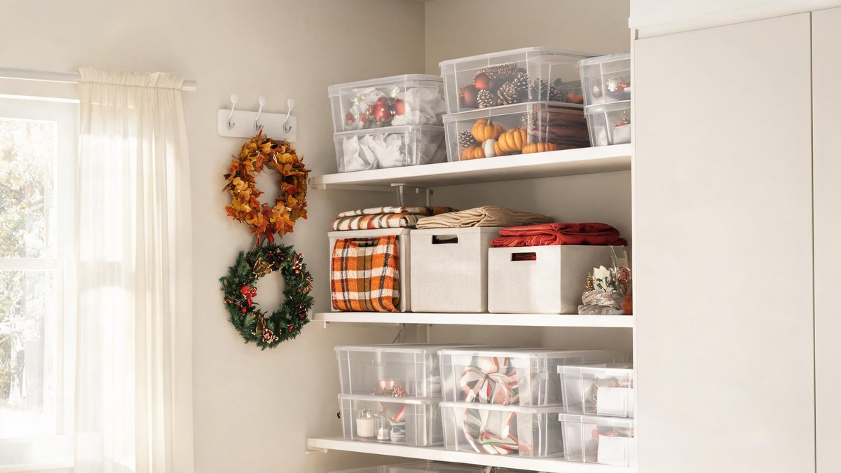 Seasonal Decor Storage Tips That Save Space - article hero image